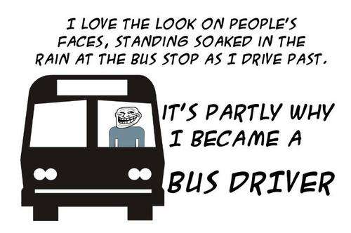 Troll Bus Driver