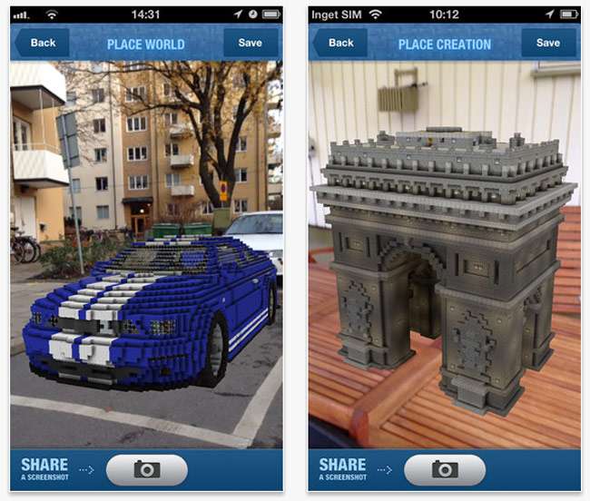 Mojang Augmented Reality Application