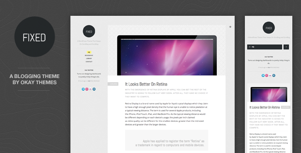 Minimalist WordPress themes