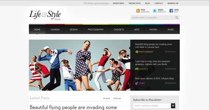 Magazine WordPress Theme