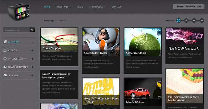 Video WordPress Theme