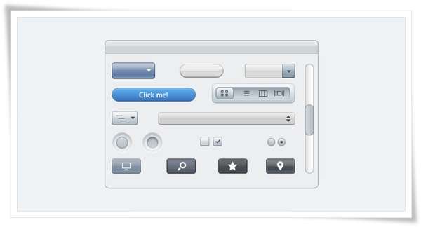 Apple Styled UI Elements