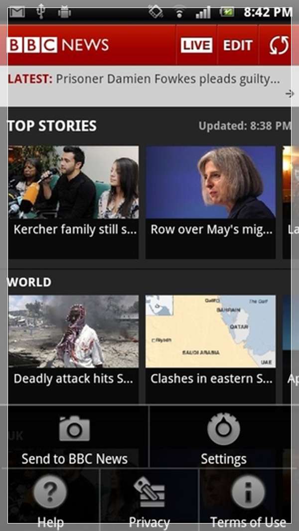 BBC News app