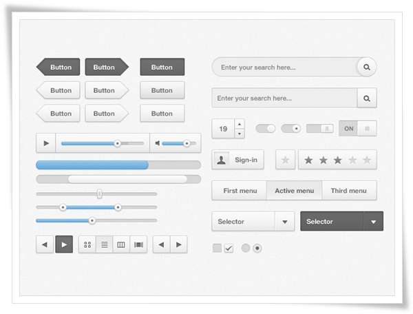 Cloudy UI Kit