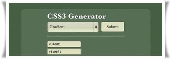 Creating a CSS3 Generator with CSS3, HTML5 and jQuery