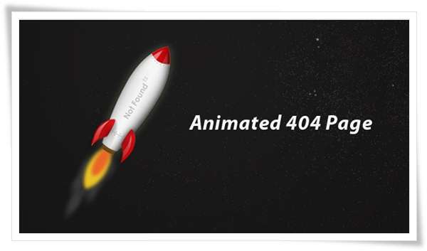 Creating an Animated 404 Page