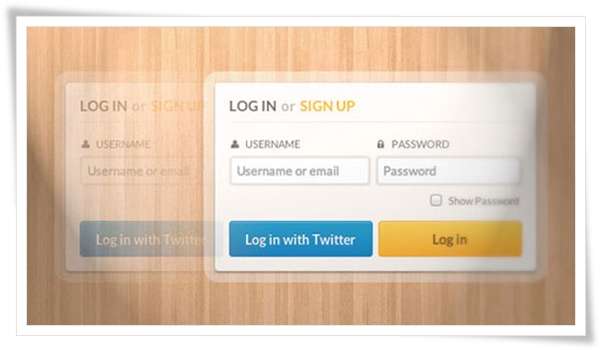 Custom Login Form Styling