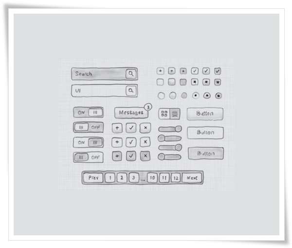 Hand Drawn UI Kit