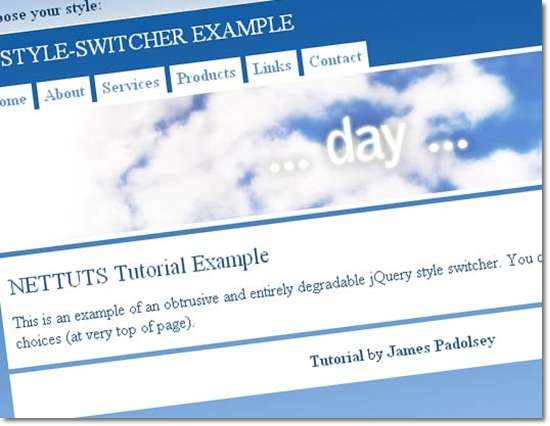 How To Create An Amazing jQuery Style Switcher