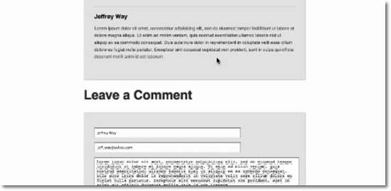 Learn How to AJAXify Comment Forms