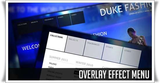 Overlay Effect Menu with jQuery