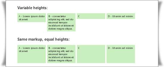 Setting Equal Heights with jQuery