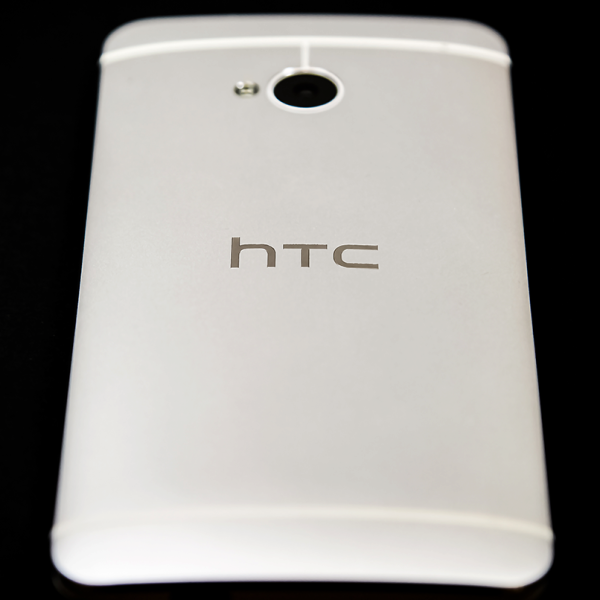 back side of HTC One Smartphone