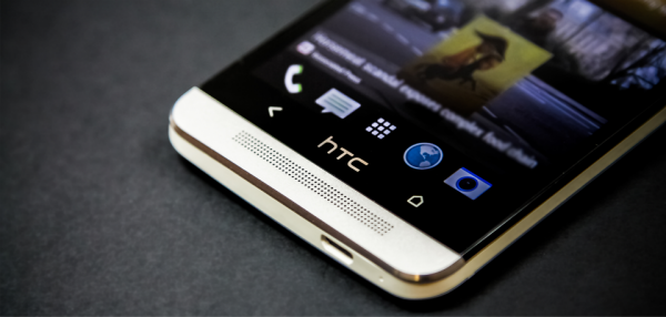 buttons of HTC One Smartphone