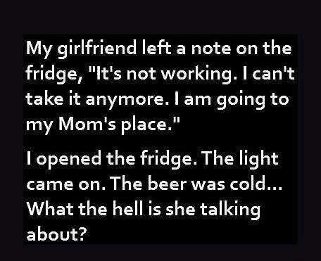 Girl joke