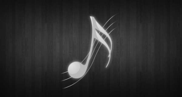 white music notes HD wallpapers