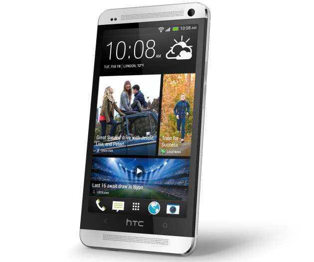 HTC One_Silver_Left