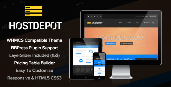 HostDepot - Responsive WordPress Hosting Theme - Hosting Technology