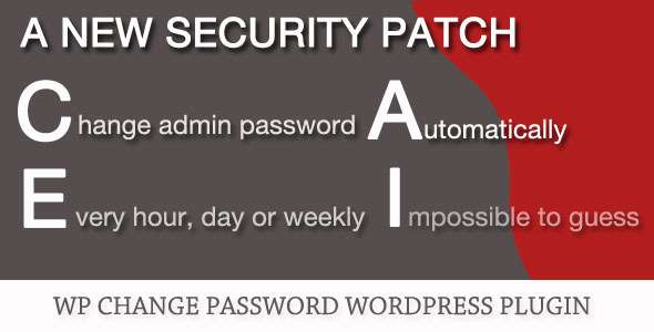 WP Change Password Plugin - CodeCanyon Item for Sale