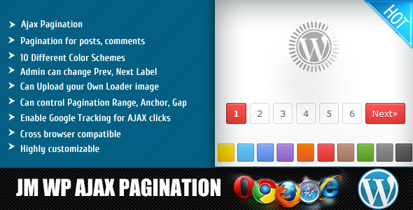 Jm Wp Ajax Pagination - CodeCanyon Item for Sale