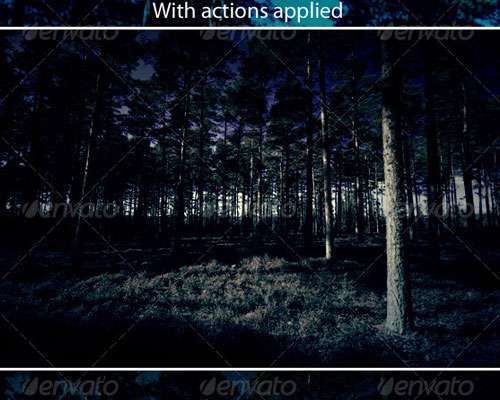 8 Scary Actions for Adobe Photoshop