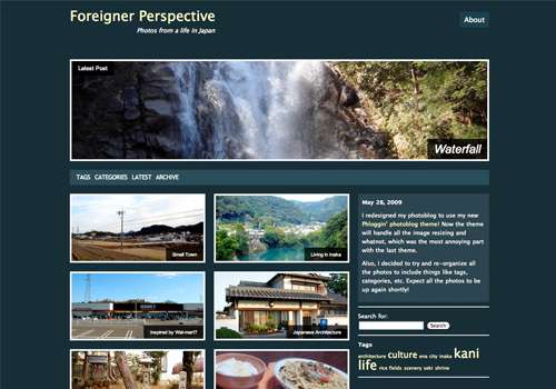 photoblog theme