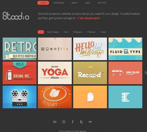 Stoodio - A minimal theme for lovable content