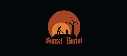 Sunset Burial logo