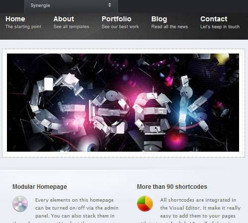 Synergie Premium WordPress Theme