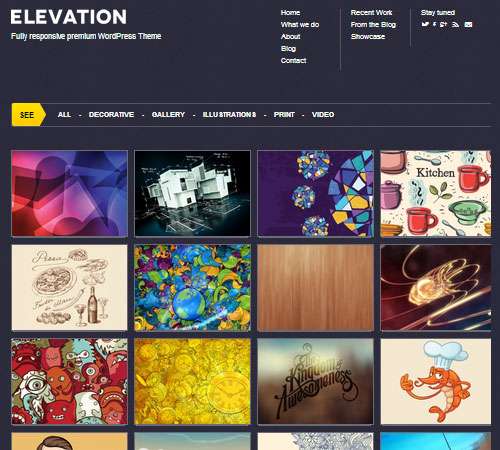 Elevation - Responsive WordPress Theme