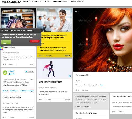 MultiGrid - Creative Portfolio, Multimedia Theme