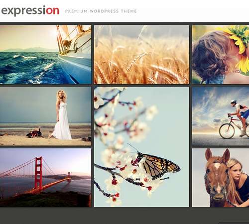 Expression Photography Responsive WordPress Theme