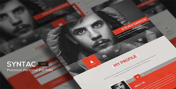   Syntac -Wordpress Premium Personal Portfolio - Portfolio Creative