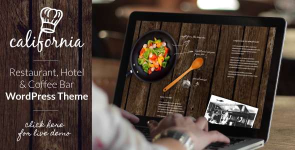 California - Restaurant Hotel Bar WordPress Theme - Creative WordPress