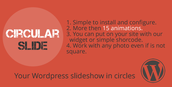 Circular Slide - WordPress plugin - CodeCanyon Item for Sale