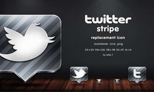 twitter stripe icon