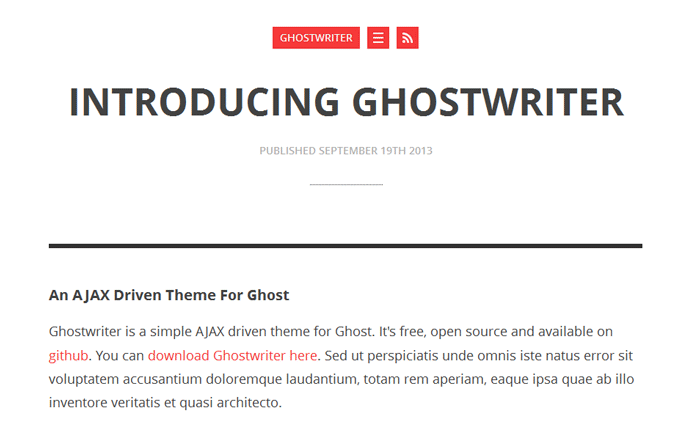 Ghostwriter