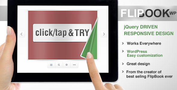 Responsive Flip Book WordPress Plugin - CodeCanyon Item for Sale