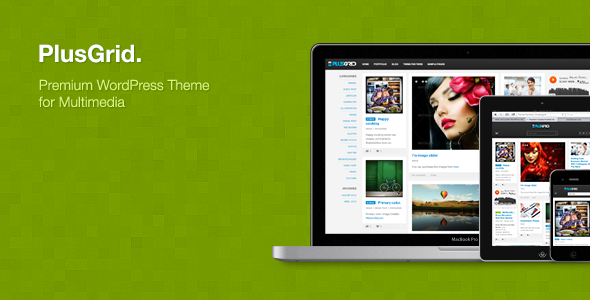 PlusGrid - Creative Portfolio Theme for Multimedia - ThemeForest Item for Sale