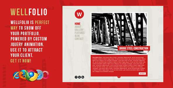 Wellfolio - WordPress Perfect Minimalist Portfolio - ThemeForest Item for Sale