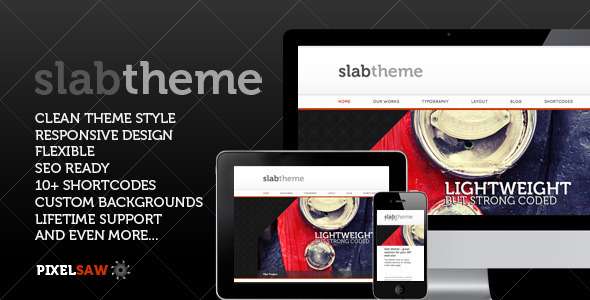 Slab Theme - ThemeForest Item for Sale