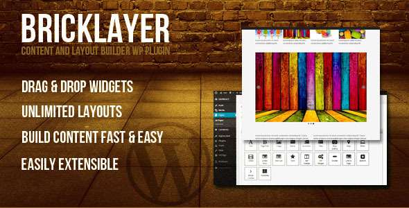 Bricklayer - Content Builder WP Plugin - CodeCanyon Item for Sale