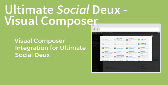 Ultimate Social Deux - Visual Composer - CodeCanyon Item for Sale