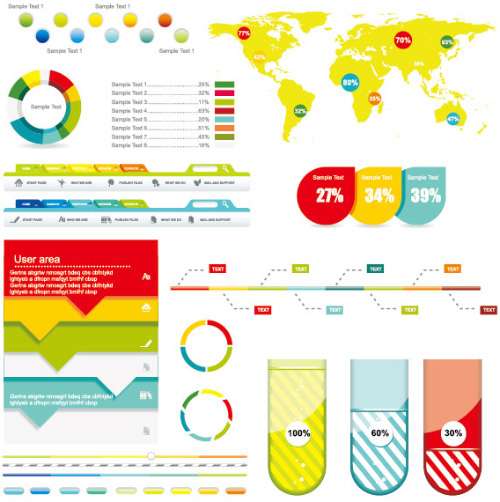 Economy Infographics Design Elements