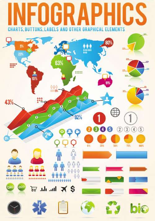 Infographic Design Elements Vector