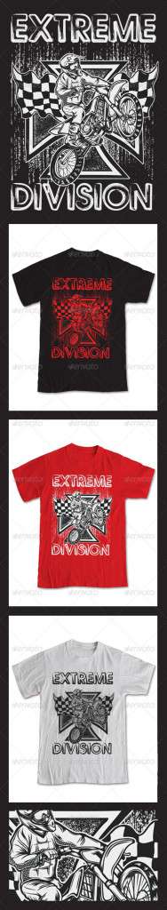 Extreme Motor Cross T-Shirt - Sports & Teams T-Shirts