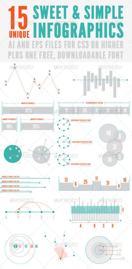 Sweet and Simple Infographics - Infographics 