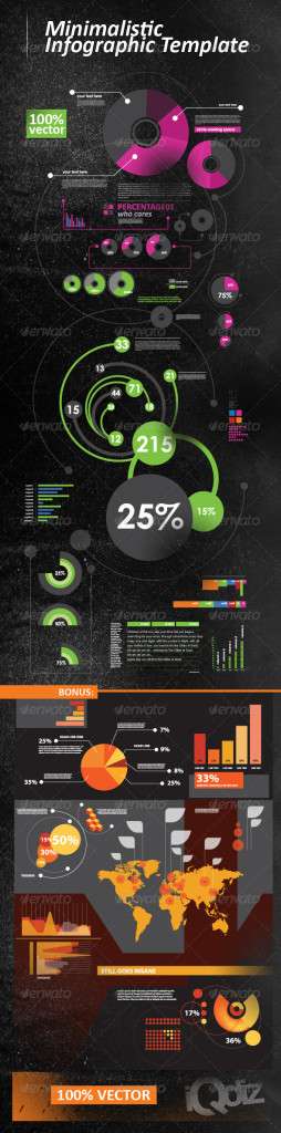 Minimalistic Infographic Pack - Infographics 