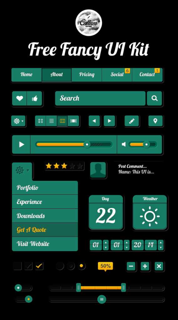 Free Fancy UI Kit