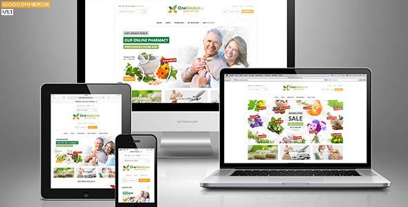 123Medicine eCommerce WordPress Theme - WooCommerce eCommerce